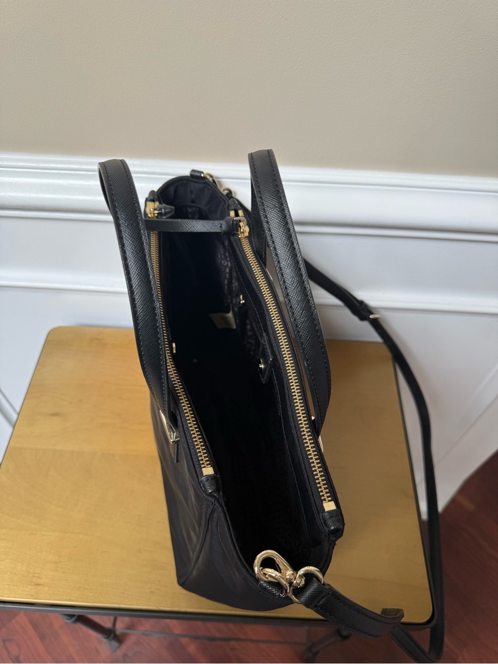 kate spade Black Nylon Crossbody Satchel - Picture 5 of 5